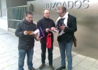 Miembros del PCAS en los Juzgados de Burgos.